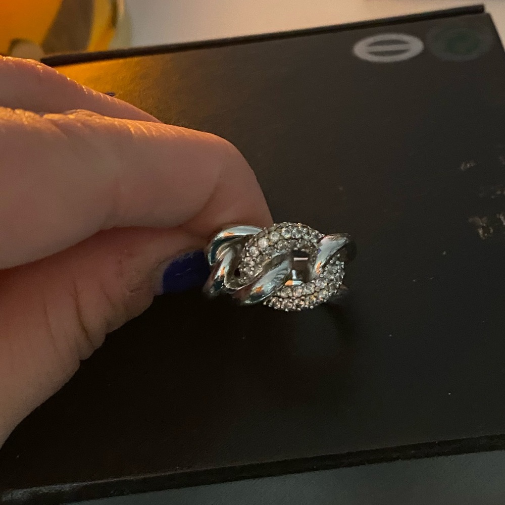Swarovski crystal ring